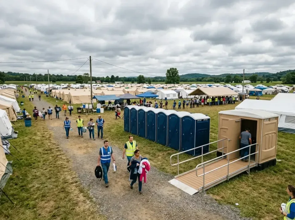 disaster-relief-camp-restrooms-010 — frequently asked questions, Dumpster & Portable Bathrooms Rental in Costa Mesa, CA